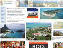 Tablet Screenshot of pernambuco-turismo.com